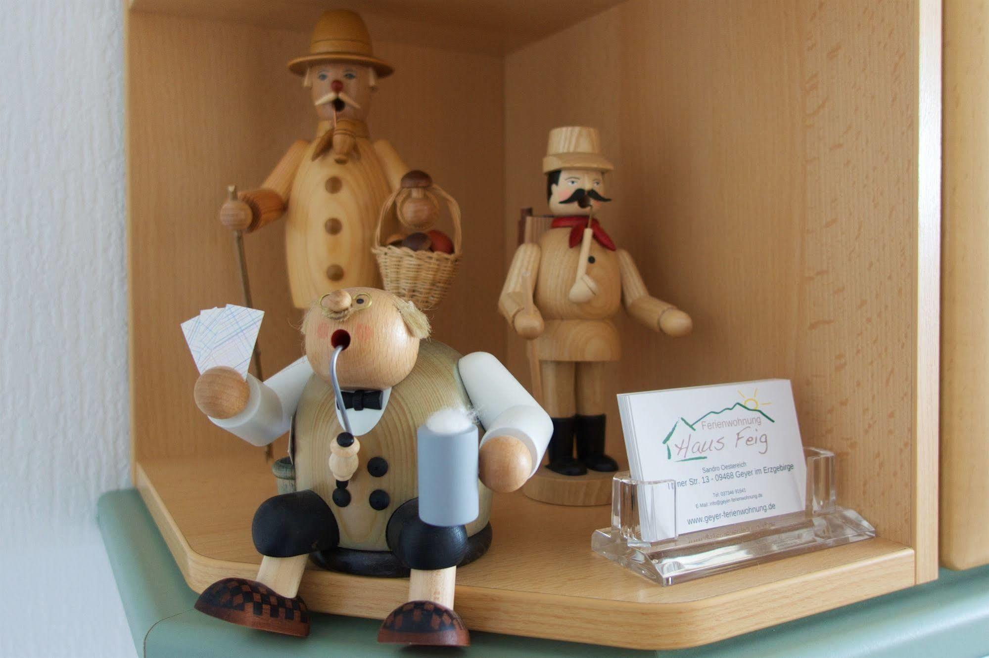 Ferienwohnung Haus Feig Geyer Esterno foto